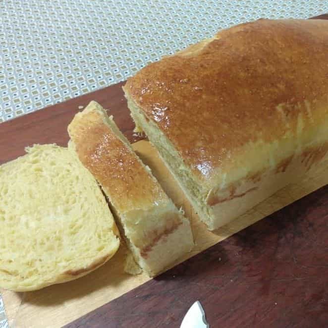 Pão de cenoura 