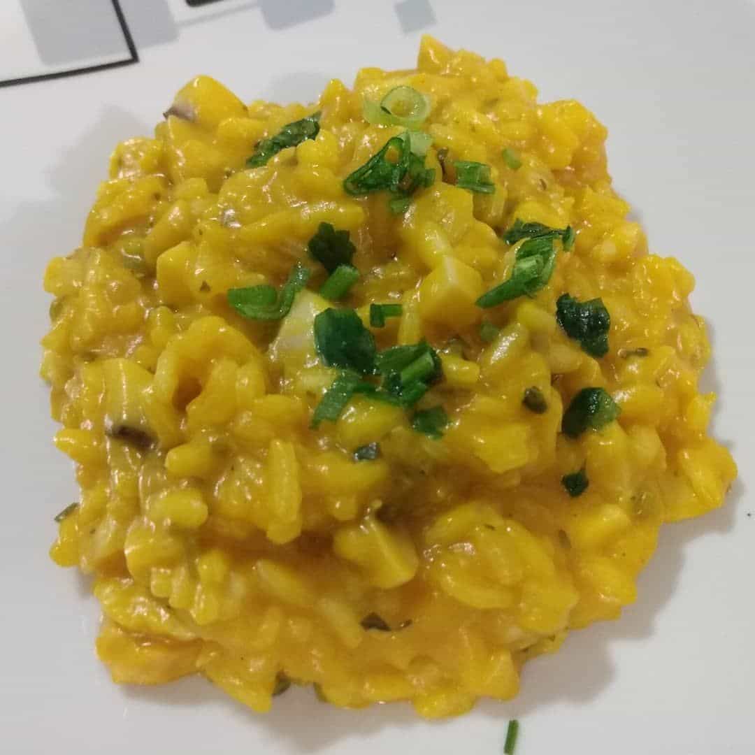 Risoto de abóbora