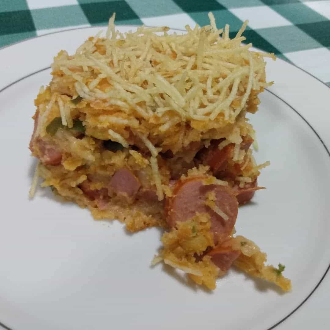 Torta de cachorro quente