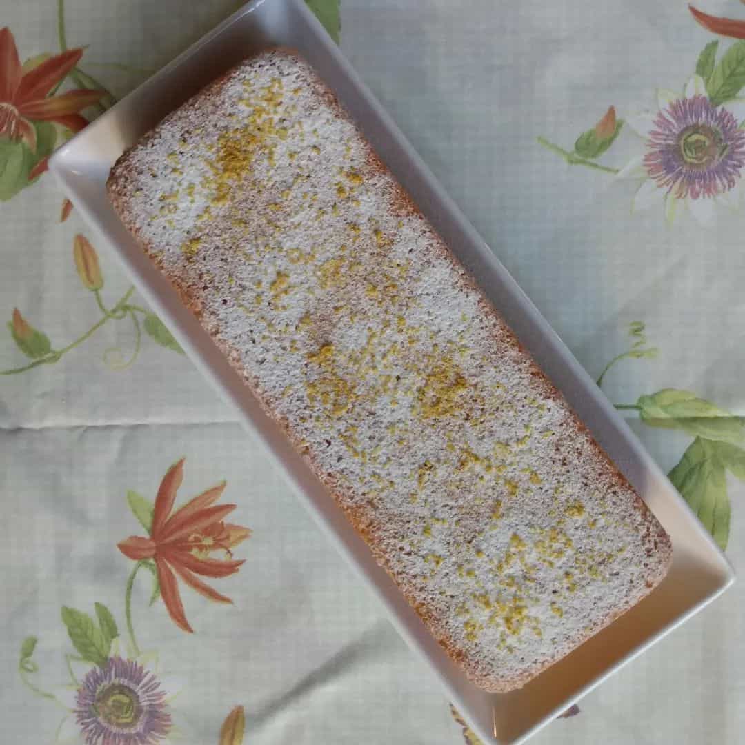 Bolo de limão siciliano