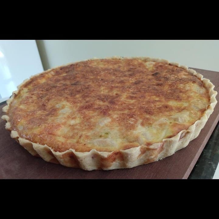 Imagem de Quiche de alho poró e palmito